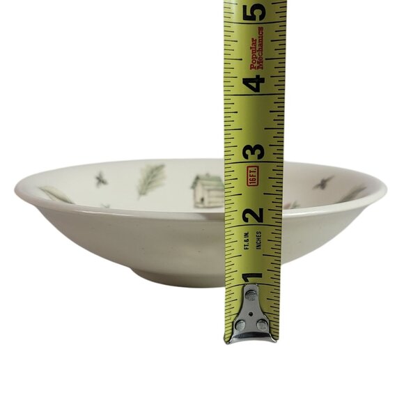 Pfaltzgraff Naturewood Round Pasta Serving Bowl 8.5" Stoneware VTG USA Replace - Picture 10 of 10